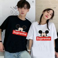 7 Supreme-Mickey ปลีก-ส่ง(s-xxl ผ้านิ่มใส่สบาย พร้อมส่ง( สี) เสื้อครอบครัว เสื้อคู่ เสื้อยืดแทรนต์เกาหลีมาแรงมากๆ