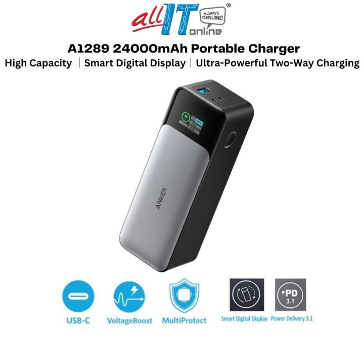 Anker 737 Power Bank 24000mAh 140W Powerbank 3-Port Portable