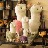 【CW】Lovely Alpaca Stuffed Animals Plush Toys Cute Soft Plush Doll Kids Birthday Christmas Gifts