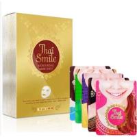 Thai Smile moisturizing Mask sheet แผ่นมาคส์กหน้า ไทย สมายด์ 10 ซอง............