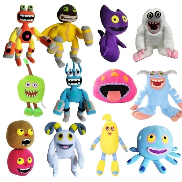 My singing monsters, Wubbox Plush stuffed animals toy, 28cm