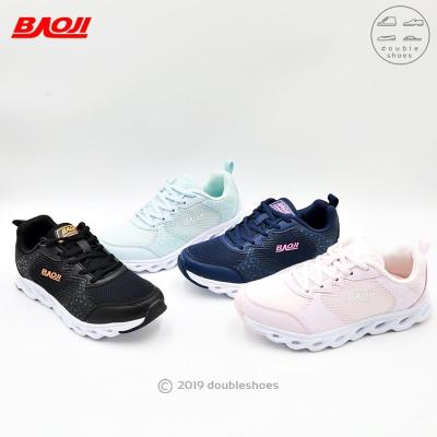 BAOJI ของแท้ 100% รองเท้าผ้าใบผู้หญิง รองเท้าวิ่ง  รุ่น BJW517 (ดำ/กรม/ชมพู/ฟ้า) ไซส์ 37-41