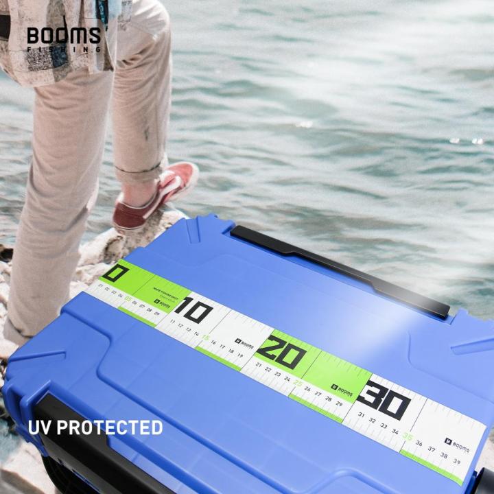 booms-fishing-rl2-adhesive-waterproof-fish-ruler-65cm-boat-ruler-measuring-sticker-2pcs-measure-size-fishing-tackle-accessories-accessories