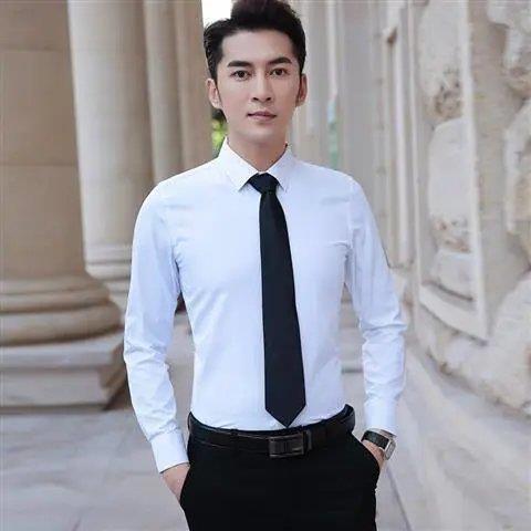 etydfbdfu-ชุดสูทผู้ชายสามชิ้นเสื้อเชิ้ตสีขาวผูกเวอร์ชั่นเกาหลีบางเพื่อนเจ้าบ่าวเจ้าบ่าวชุดแต่งงานกางเกงเสื้อ