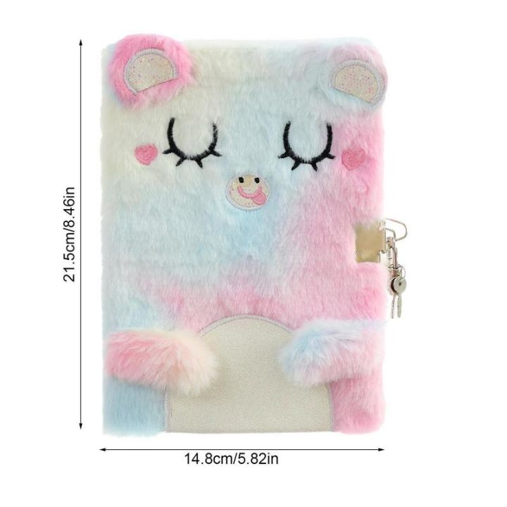 journal-with-lock-kawaii-animal-cover-locking-journal-with-key-a5-locked-secret-diaries-notebook-for-women-girls-kids-adults