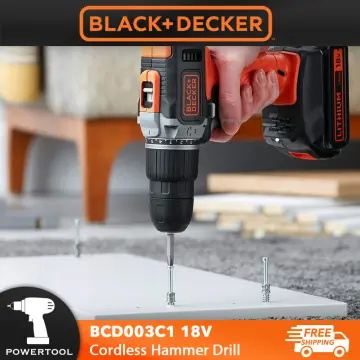 Black & Decker Cordless Drill 14.4v with 1 batteries &dill bit set