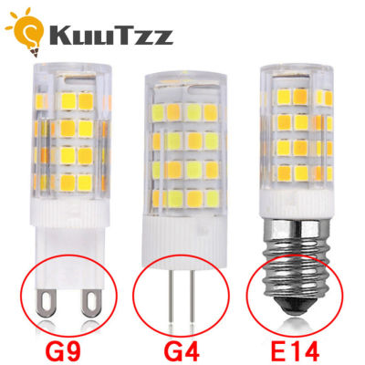 220V G4 G9 E14 หลอดไฟ LED 3W 5W 7W SMD 2835 LED ประหยัดพลังงานหลอดไฟข้าวโพดสำหรับโคมระย้าคริสตัลเปลี่ยนหลอดไฟฮาโลเจน - iewo9238