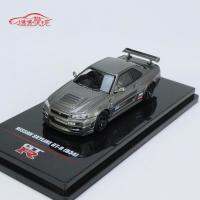 อินโน1:64นิสสันสกายไลน์จีทีอาร์ R34โอโมริแฟคเตอร์คลับแมนคอลเลกชั่นโมเดลรถโลหะผสมหล่อขึ้นรูป