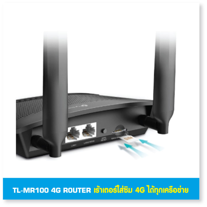 tp-link-ของแท้-รุ่น-tl-mr100-4g-lte-router-300mbps-เราเตอร์ใส่ซิม-4g-ระบบ-wireless-n-4g-lte-router-รองรับซิม-4g-ทุกเครือข่าย-ประกัน-synnex-3ปีเต็ม