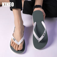 KINEO รองเท้าฟลิปฟลอปสำหรับผู้ชาย,รองเท้าฟลิปฟล็อปน้ำหนักเบา Comfort รองเท้าแตะสายเดี่ยวสำหรับผู้ชายรองเท้าแตะชายหาดนุ่มใส่ในร่มรองเท้าแตะนุ่มกลางแจ้ง