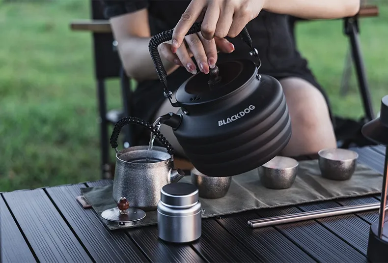 1.3L Camping Water Kettle Aluminum Alloy Teapot Coffee Pot