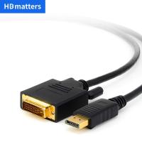 Long DisplayPort to DVI cable 3M Display Port DP to DVI-D converter adapter cable for Nvidia AMD HP Dell Lenovo PC laptop to DVI Adapters Adapters