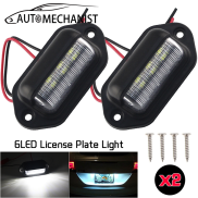 Đèn Biển Số Xe Tải Ô TÔ 12V 24V, Áp Dụng Đối Với Tất Cả Các Xe 6LED