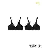 (แพ็ค 2 ชิ้น) Sabina เสื้อชั้นใน มีโครง รุ่น Perfect Bra รหัส SBXD94111 สีดำ