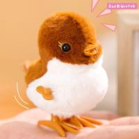 BASILBLA น่ารักน่ารักๆ Sparrows WIND UP Jumping Toy สปริงลานนาฬิกา เหมือนจริงเหมือนจริง เล็กๆน้อยๆ คู่มือของเล่นสำหรับคลาน เด็กๆเด็กๆ