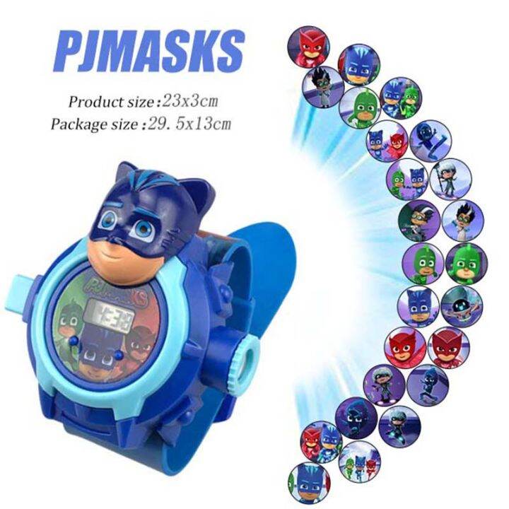 3d-cartoon-projector-watch-24-image-gift-projection-cartoon-pattern-นาฬิกาเด็กดิจิตอล-led-แสดงผล-นาฬิกาสำหรับเด็ก