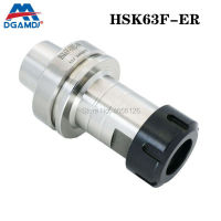 จัดส่งฟรี HSK63F-ER20 ER25 ER32 ER40 เครื่องแกะสลักเครื่องไม้ความเร็วสูงและความแม่นยําสูง HSK 63F ผู้ถือเครื่องมือ