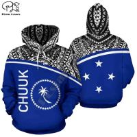 PLstar Cosmos 3DPrint Tribal Chuuk Polynesian Tropical Flowers Hibiscus Tattoos Harajuku Streetwear Funny Unisex Zip Hoodies-a35