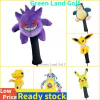 2023 NEW for✤❦ All Kinds of Pokémon Golf Headcovers 135UT for Driver Hybrid Fairway Woods Pocket Monsters Plush Protector Golf Wood Covers Novelty Cute Gift