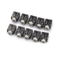 ✈️Ready Stock✈ 10pcs 3.5mm หูฟัง STEREO AUDIO SOCKET JACK พร้อม NUT 5 PIN PCB