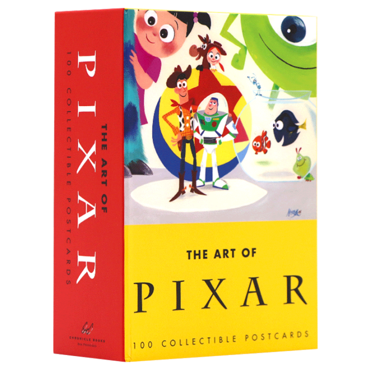 Milu Art Of Pixar Animation Studios Postcards Original English Books ...