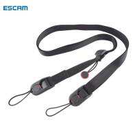 [COD]【คลังสินค้าพร้อม】Escam 100Cm Camera Sling Quick Release Lanyard Action Camera สายรัดปรับระดับได้สำหรับ GoPro Hero 5678