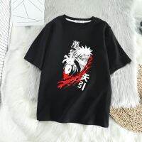 【New】#เสื้อยืดคอกลม#2022 อะนิเมะนารูโตะฮาราจูกุ Sasuke พังก์การ์ตูนเสื้อยืดถนนเสื้อผ้าคู่ฮิปฮอปแขนสั้นหญิงS-4XL