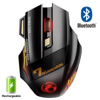 Rechargeable Wireless Mouse Bluetooth Gamer Gaming Mouse Computer Ergonomic Mause With Backlight RGB Silent Mice For Laptop PC Basic Mice