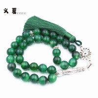 10 หลี่ 33 ดอกไม้อาเกตด้ายลูกปัดมุสลิม AliExpress รุ่นใหม่ TASBIH อิสลาม