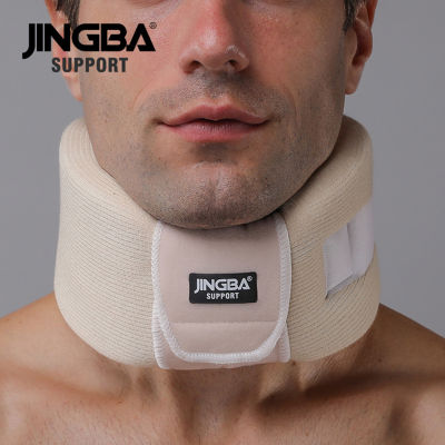 JINGBA เฝือกอ่อนดามคอปรับระดับได้ เฝือกพยุงคอ ลดอาการบาดเจ็บ ปวดคอ กระดูกคอเสื่อม กระดูกคอเสื่อม คอเคล็ด ตกหมอน