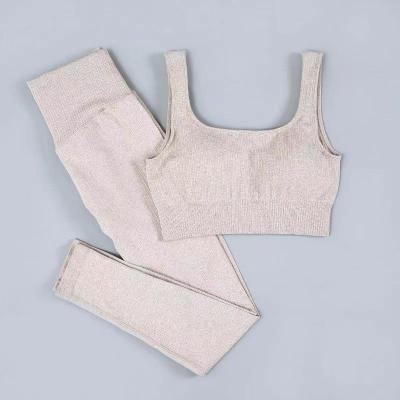 Seamless Yoga Set Workout Clothes For Women Sports Tracksuit Gym Set Fitness Clothing Long Sleeve Yoga Suit Outfit Sportswear