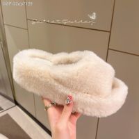 2022ให้ความสบายของผู้หญิงมูลูเดอร์ Peludo Chinelos Moda Pele Do Zapatos Quentes Deslizem Apartamentos Feminino Slides De Pelúprecia TO