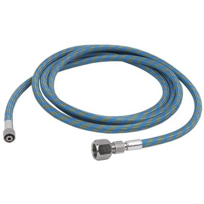 【hot】♚♤  Braided Airbrush Hose with 1/8 x1.8m(5.9ft) Size Fitting on End and a 1/8in Air
