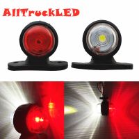 2pcs 10-30v Truck lights Trailer lamp Tail Light truck Side Marker Indicators caravan rear Light tractor Lights Signal Lights