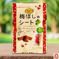 บ๊วยญี่ปุ่น Okashi Japanese Plum Strips โอคาชิ บ๊วยแผ่น จากญี่ปุ่น 40 กรัม