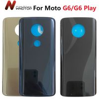 【Worth-Buy】 เคสอะไหล่ใหม่สำหรับ Motorola Moto G6ฝาครอบด้านหลังกระจกหลังเคสสำหรับ Moto G6 Play ฝาครอบสำหรับ Moto