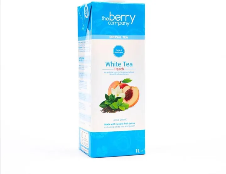 The Berry Company White Tea & Peach Juice Drink 1L Lazada PH