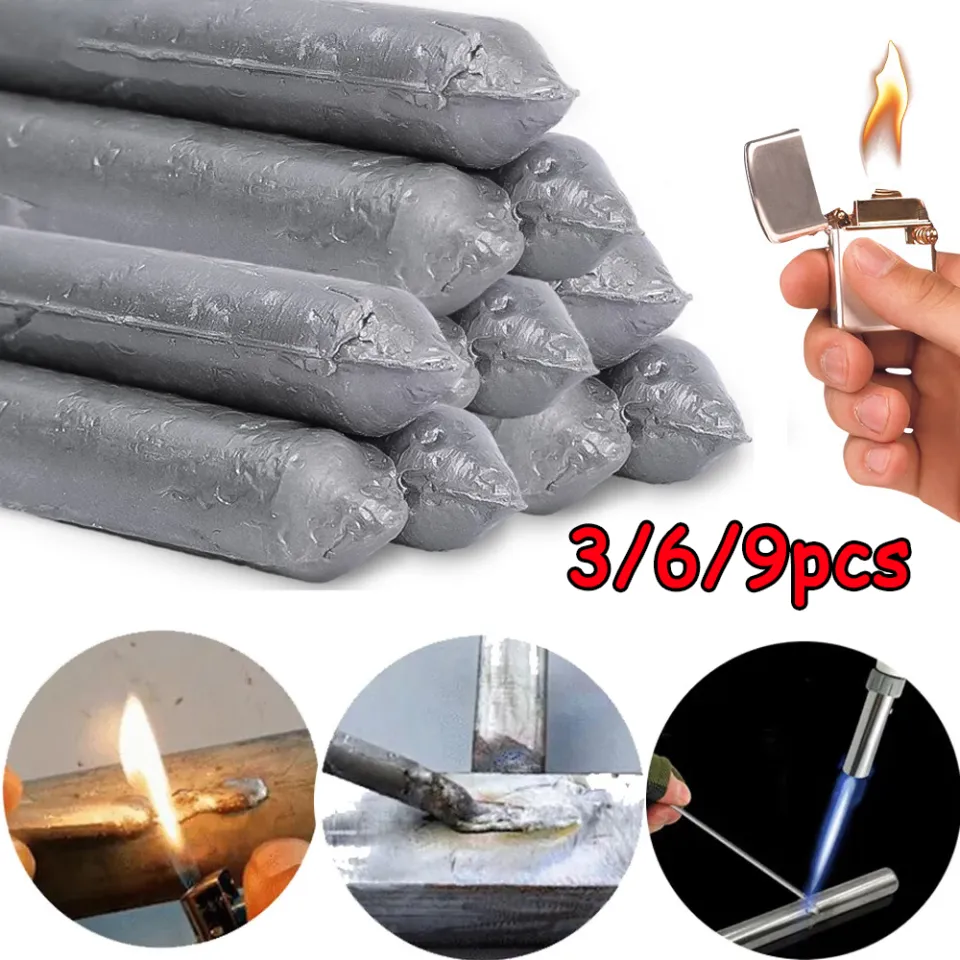 3/6/9pcs Universal Low Temperature Welding Rods Copper Aluminum