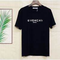 G1venchy เสื้อยืดคอกลม แขนสั้น พิมพ์ลายเฉพาะตัว ไม่ซีดจางง่าย แฟชั่นสําหรับผู้ชาย