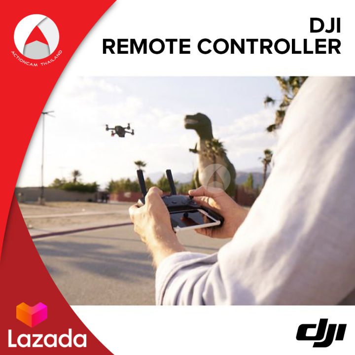 dji-remote-controller-for-dji-spark-drone-รีโมท-ควบคุมระยะไกล-สำหรับ-dji-spark-โดรน-มีที่หนีบช่วยต่อโทรศัพท์มือถือได้อย่างปลอดภัย-การใช้งานแบตเตอรี่สูงสุด-2-5-ชม-ระยะส่งสูงสุด-fcc-120-ม-เฉพาะที่ไม่มีส