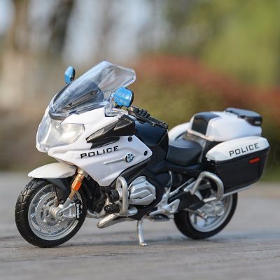 Maisto 1:18 BMW R 1200 RT รถหล่อแบบคงที่โมเดลรถจักรยานยนต์ของเล่นงานอดิเรกของสะสม