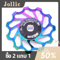 Jollic 11T 13T จักรยานเซรามิครอกอลูมิเนียมล้อหลัง derailleur แบริ่ง Jockey Wheel