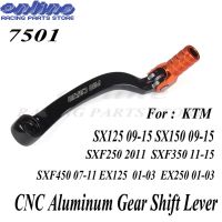 คันเกียร์เปลี่ยนเกียร์บิลเล็ต Cnc สำหรับ Ktm Sx125 Sxf250 Sx150 Sxf350 Sxf450 Ex125รถมอเตอร์ครอส Ex250จักรยาน Enduro Dirt