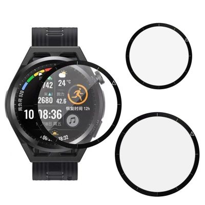 ❧☃☎ Zabezpieczenie ekranu zegarek forHuawei GT3Pro 43mm 46mm pełne pokrycie Smartwatch etui na zegarek HD folia ochronna forHuawei