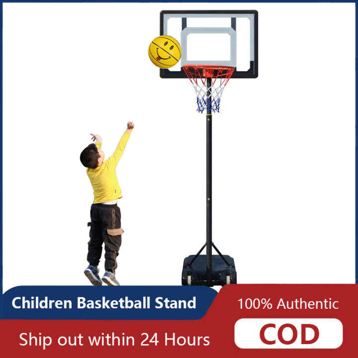 Heightadjustable Basketball Hoop Set For Kids and Teenagers, Movable