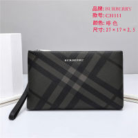 BurberyS Men S Clutch Bag Fashion Men S Business Bag Genuine Leather Men S Bag All-Match Men S Travel Bag New Fashion