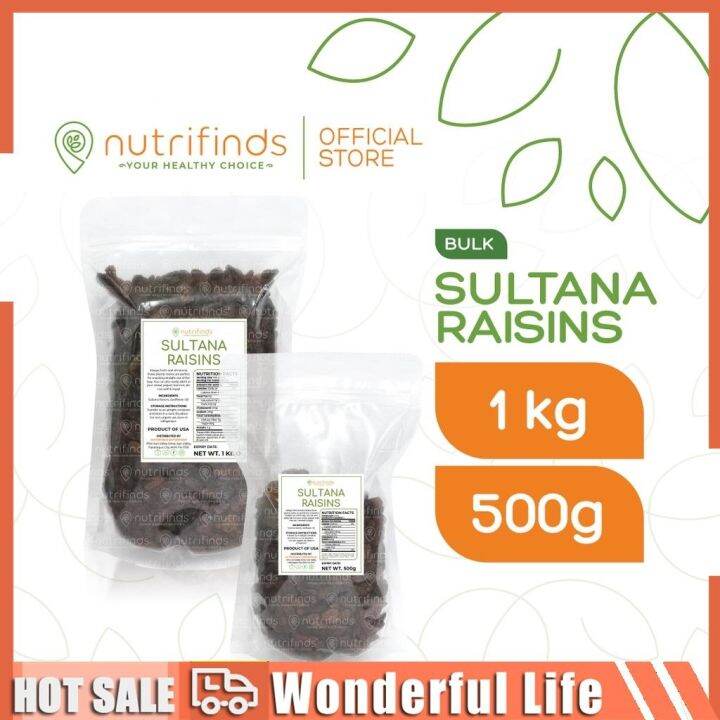 Nutrifinds® Sultana Raisins BULK Lazada PH