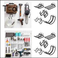 TOOL WORKSHOP เครื่องมือจัดผนัง จักรยานเสือภูเขา ตัวจับดอกสว่าน ที่แขวนแร็ค ที่ยึดเครื่องมือไฟฟ้า pegboard ตะขอสำหรับงานหนัก ชั้นวางหลุม ที่แขวนแร็ค ที่ยึดติดผนัง ตะขอเก็บของโรงรถ ตะขอ pegboard