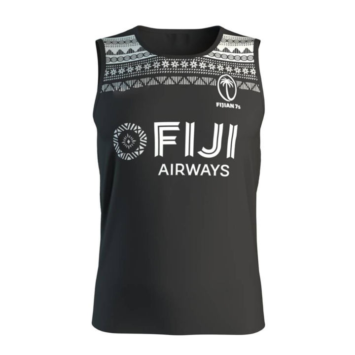 RESYO FOR  FIJIAN Sevens MENS Vest RUGBY JERSEY Sport Singlet