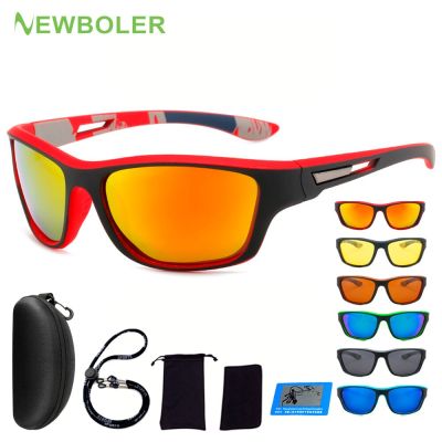 NEWBOLER แว่นตาแว่นตากันแดดตกปลา Polarized แว่นกันแดดสำหรับผู้ชาย,แว่นตาตกปลา UV400